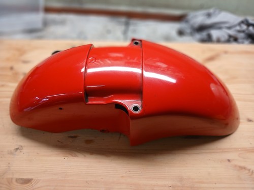 Kawasaki gpx600 front mudguard - kawasaki,