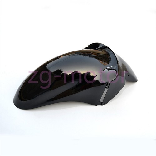 Gloss black front - tire, fender